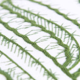 White Green Climb A Cactus Throw Pillow - Homeroots - Flyclothing LLC