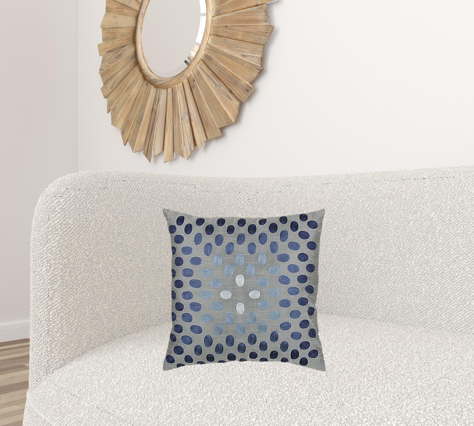 natural 18" x 18" Poly Filled Pillow - Homeroots - Flyclothing LLC