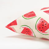 Set of Two 22" X 22" Red Indoor Outdoor Throw Pillow Cover & Insert - Homeroots