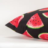 Set of Two 22" X 22" Red Indoor Outdoor Throw Pillow Cover & Insert - Homeroots