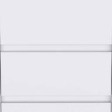 18" White Three Drawer Rolling Cabinet - Homeroots - Flyclothing LLC