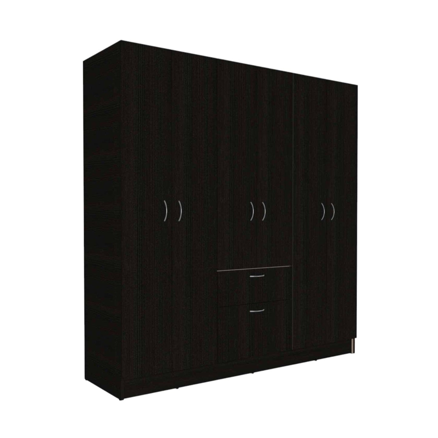 71" Black and White Single Drawer Combo Dresser - Homeroots - Flyclothing LLC