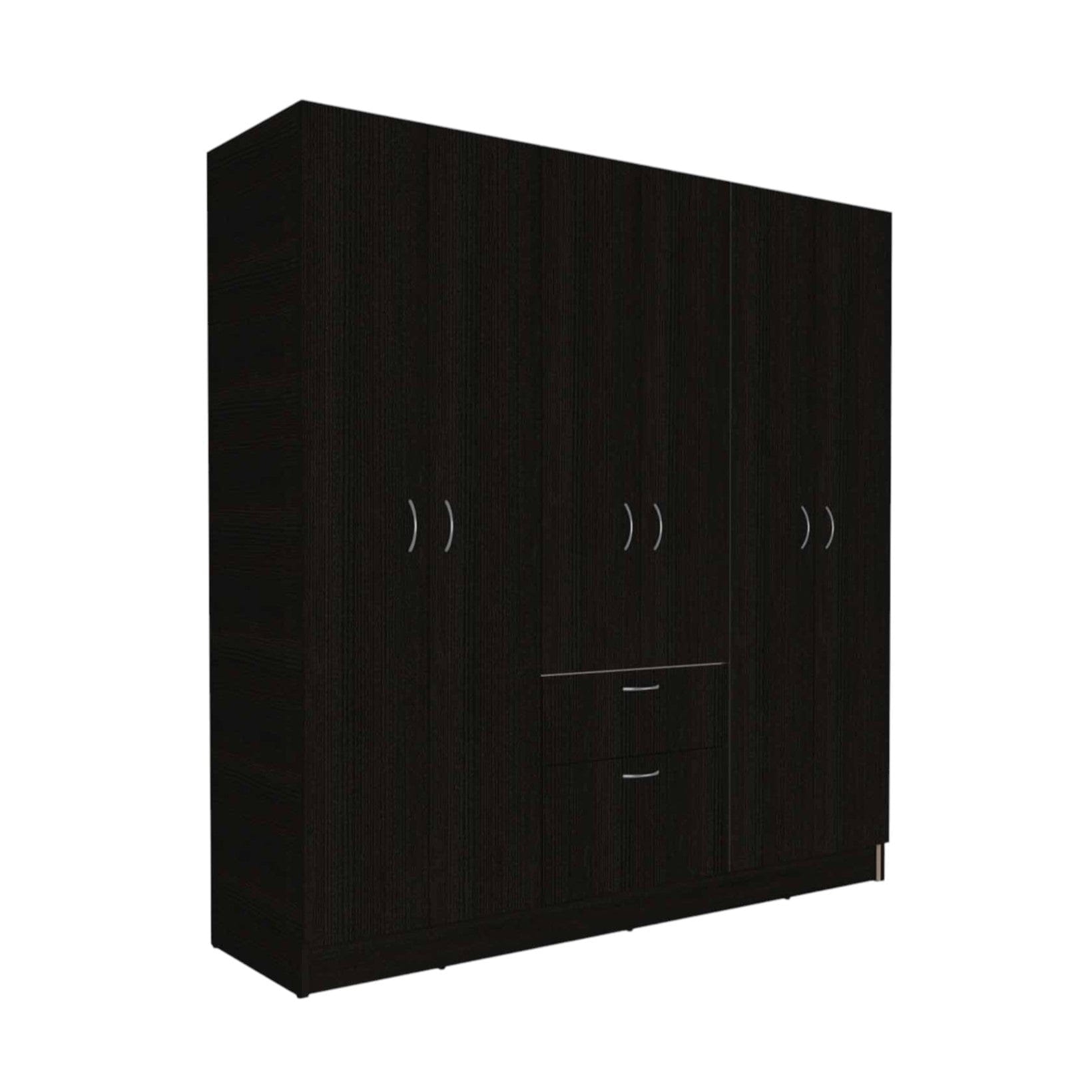 71" Black and White Single Drawer Combo Dresser - Homeroots - Flyclothing LLC