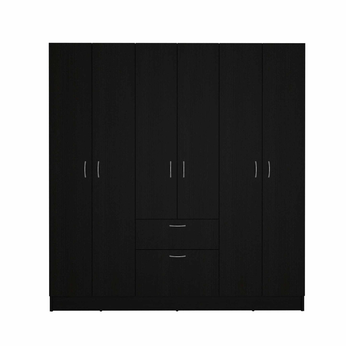 71" Black and White Single Drawer Combo Dresser - Homeroots - Flyclothing LLC