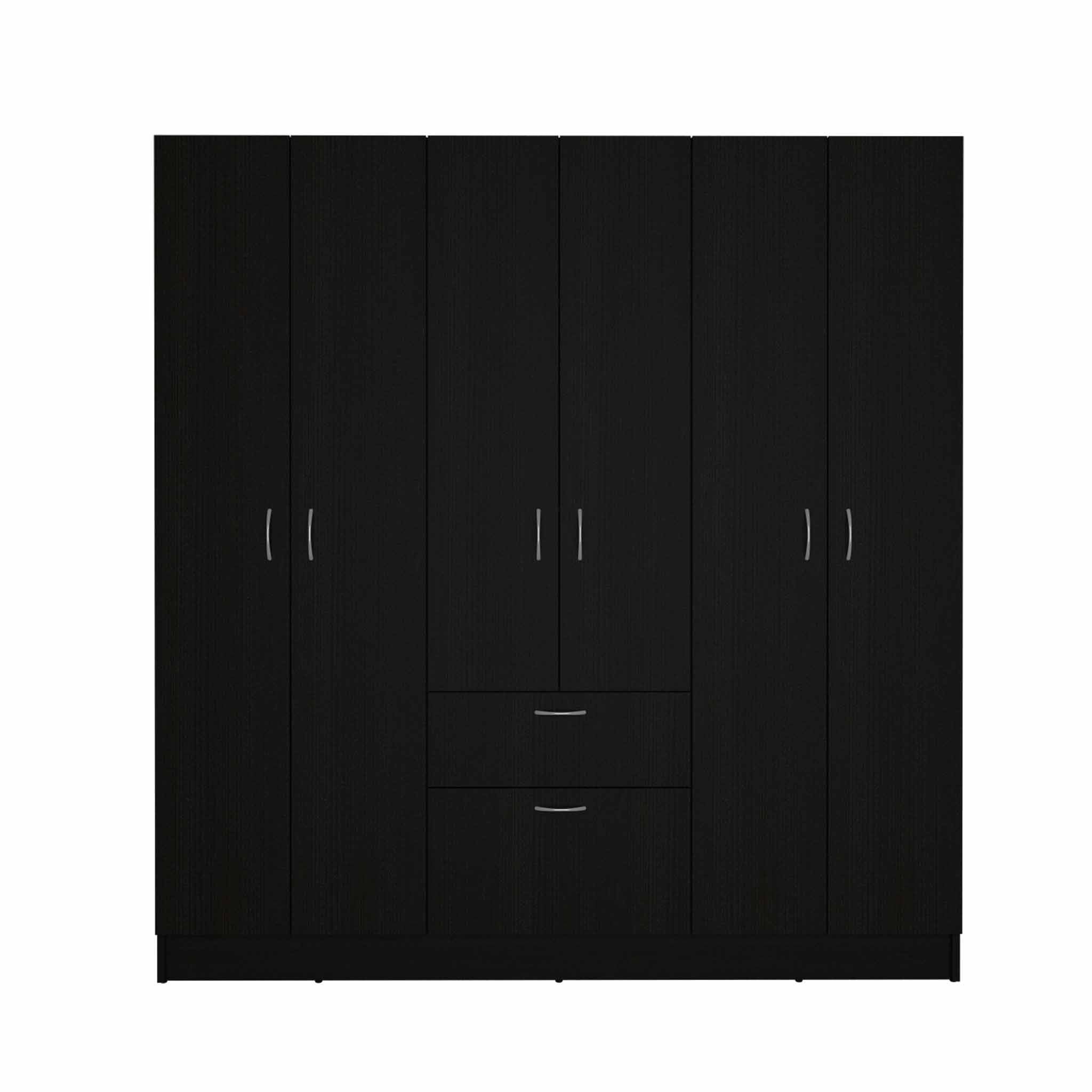 71" Black and White Single Drawer Combo Dresser - Homeroots - Flyclothing LLC