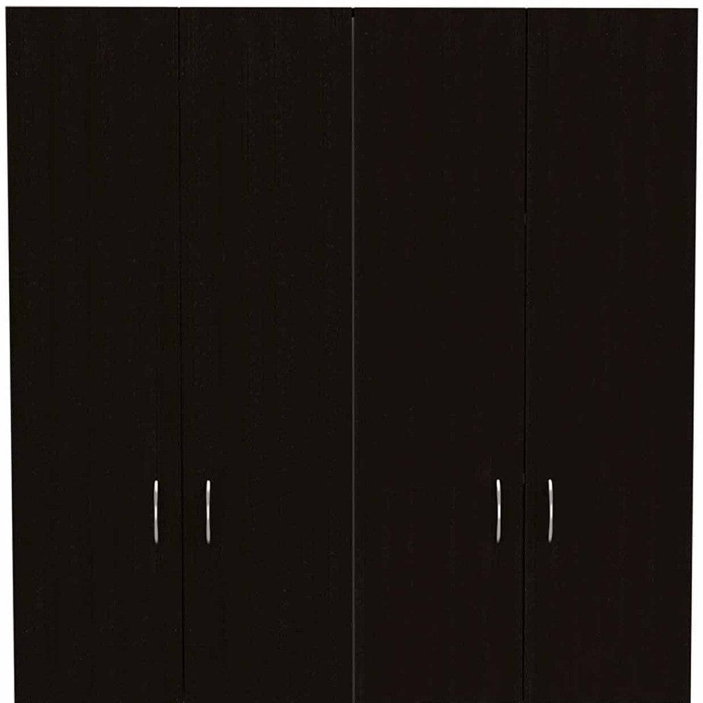 67" Black and White Single Drawer Combo Dresser - Homeroots - Flyclothing LLC