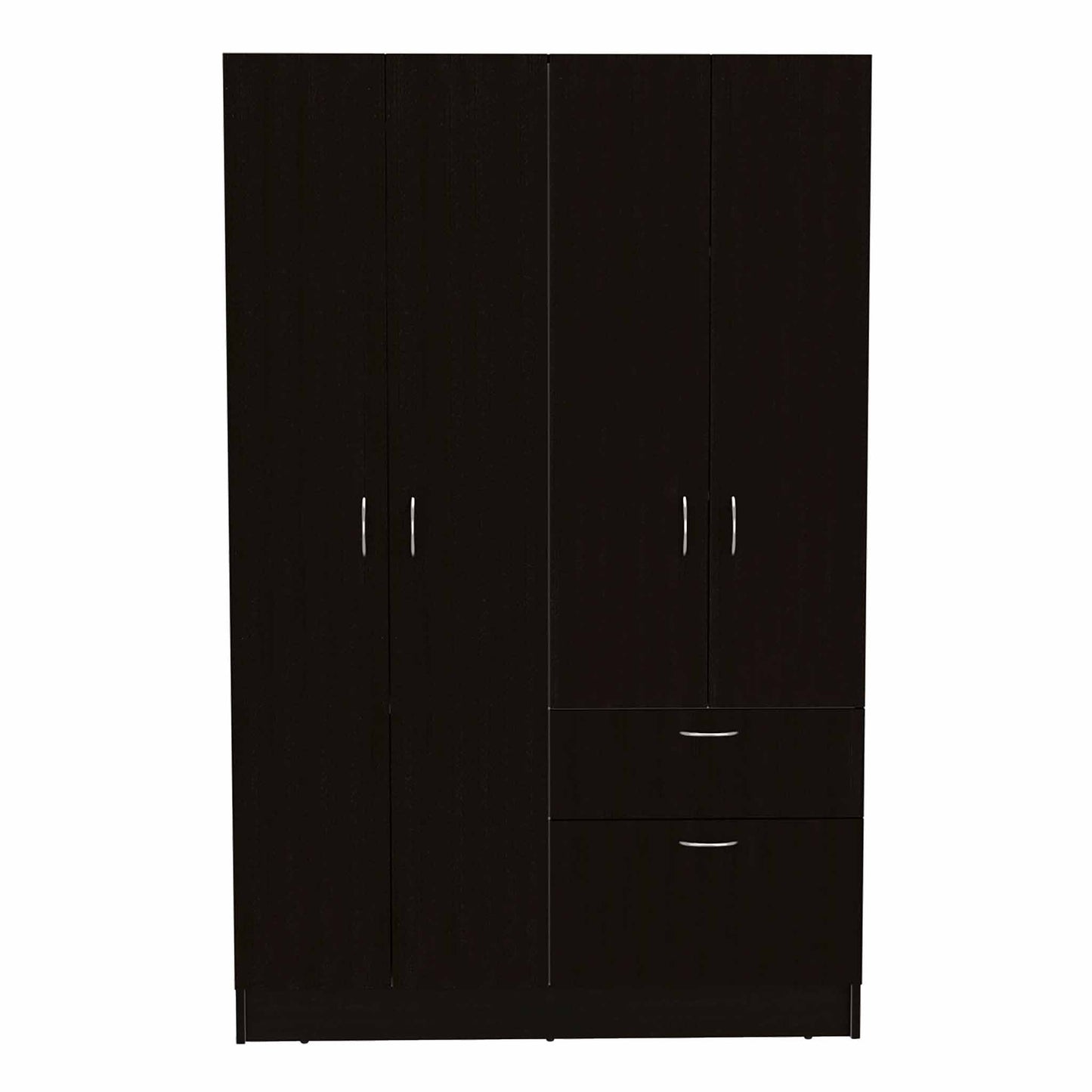 67" Black and White Single Drawer Combo Dresser - Homeroots - Flyclothing LLC