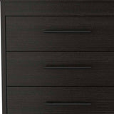 59" Black Six Drawer Double Dresser - Homeroots - Flyclothing LLC