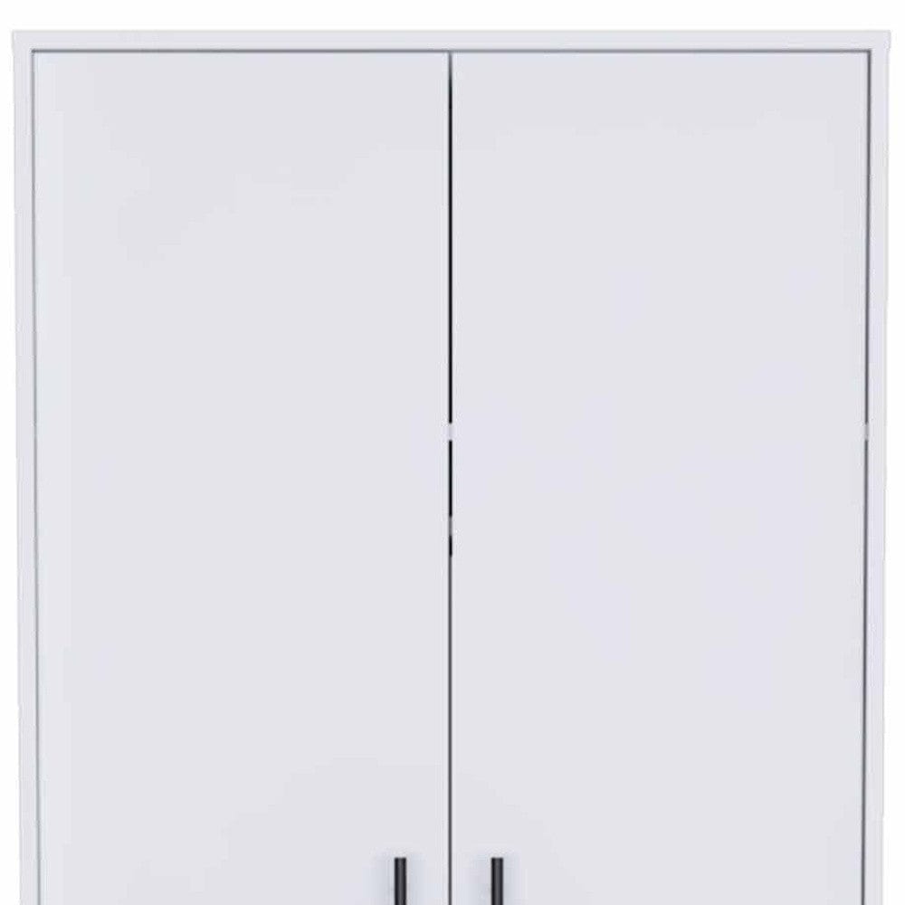 32" White Single Drawer Dresser - Homeroots