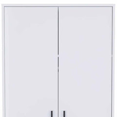 32" White Single Drawer Dresser - Homeroots
