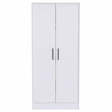 32" White Single Drawer Dresser - Homeroots