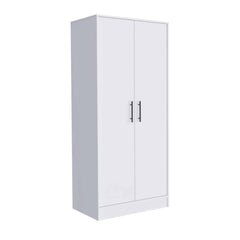 32" White Single Drawer Dresser - Homeroots