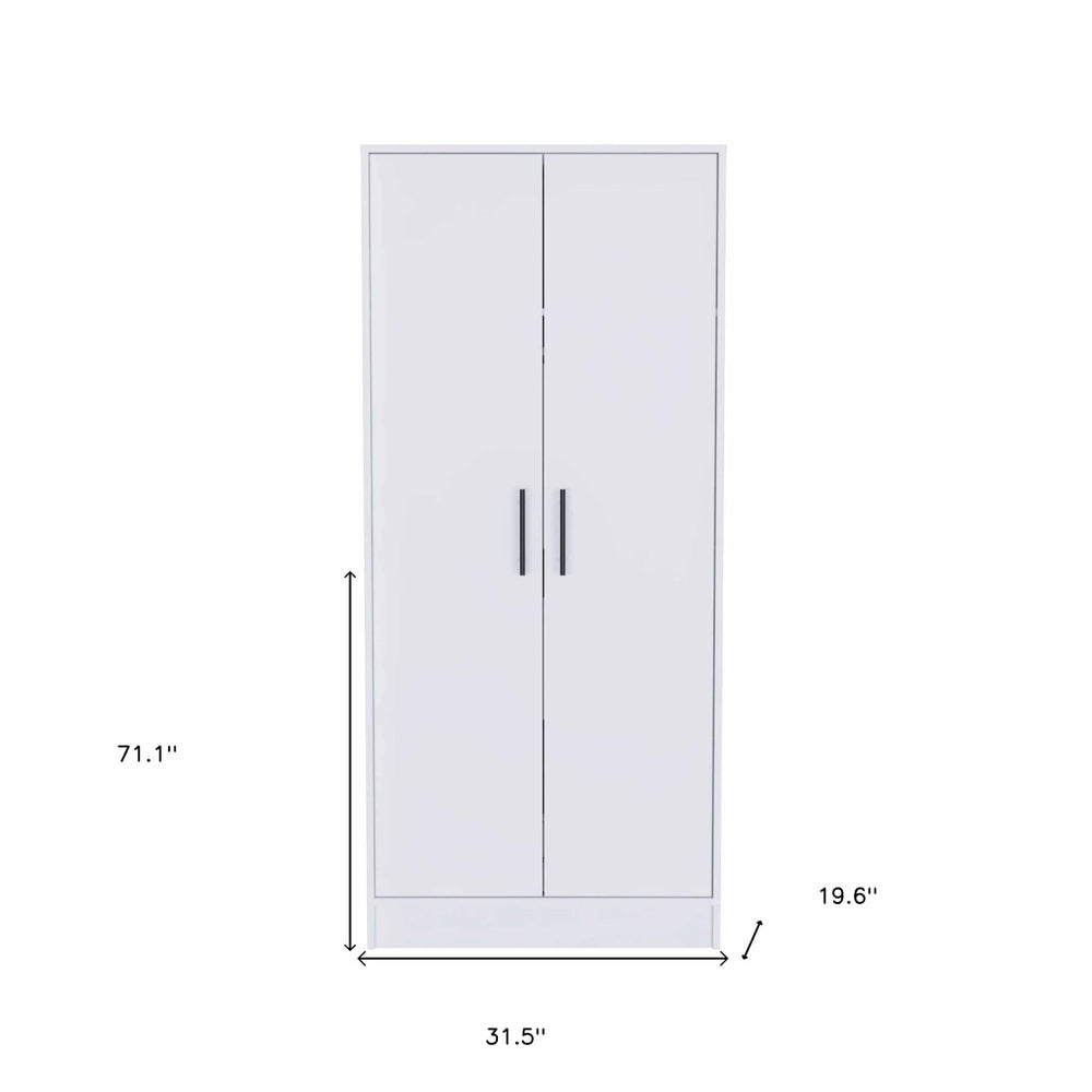 32" White Single Drawer Dresser - Homeroots - Flyclothing LLC