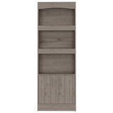 71" Three Tier Bookcase with Two doors - Homeroots - Flyclothing LLC