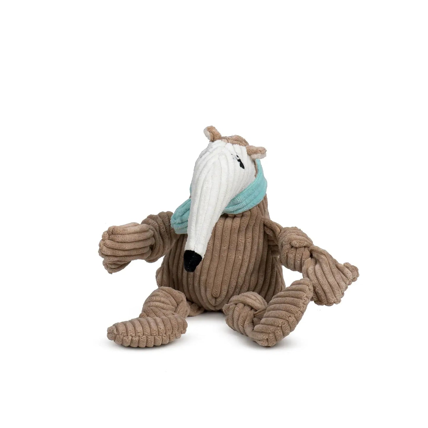 Nibblet Anteater Knottie® Plush Dog Toy, Large - HuggleHounds - Flyclothing LLC