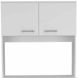 71" Modern White Pantry Cabinet with Five Shelves - Homeroots - Flyclothing LLC