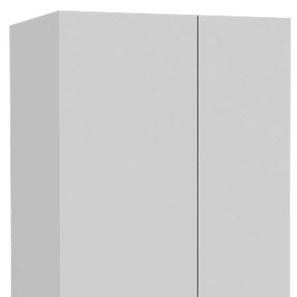 71" White Versatile Tall Pantry Cabinet with Five Shelves - Homeroots