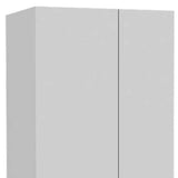71" White Versatile Tall Pantry Cabinet with Five Shelves - Homeroots - Flyclothing LLC