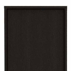 79" Modern Black Pantry Cabinet with Five Shelves - Homeroots