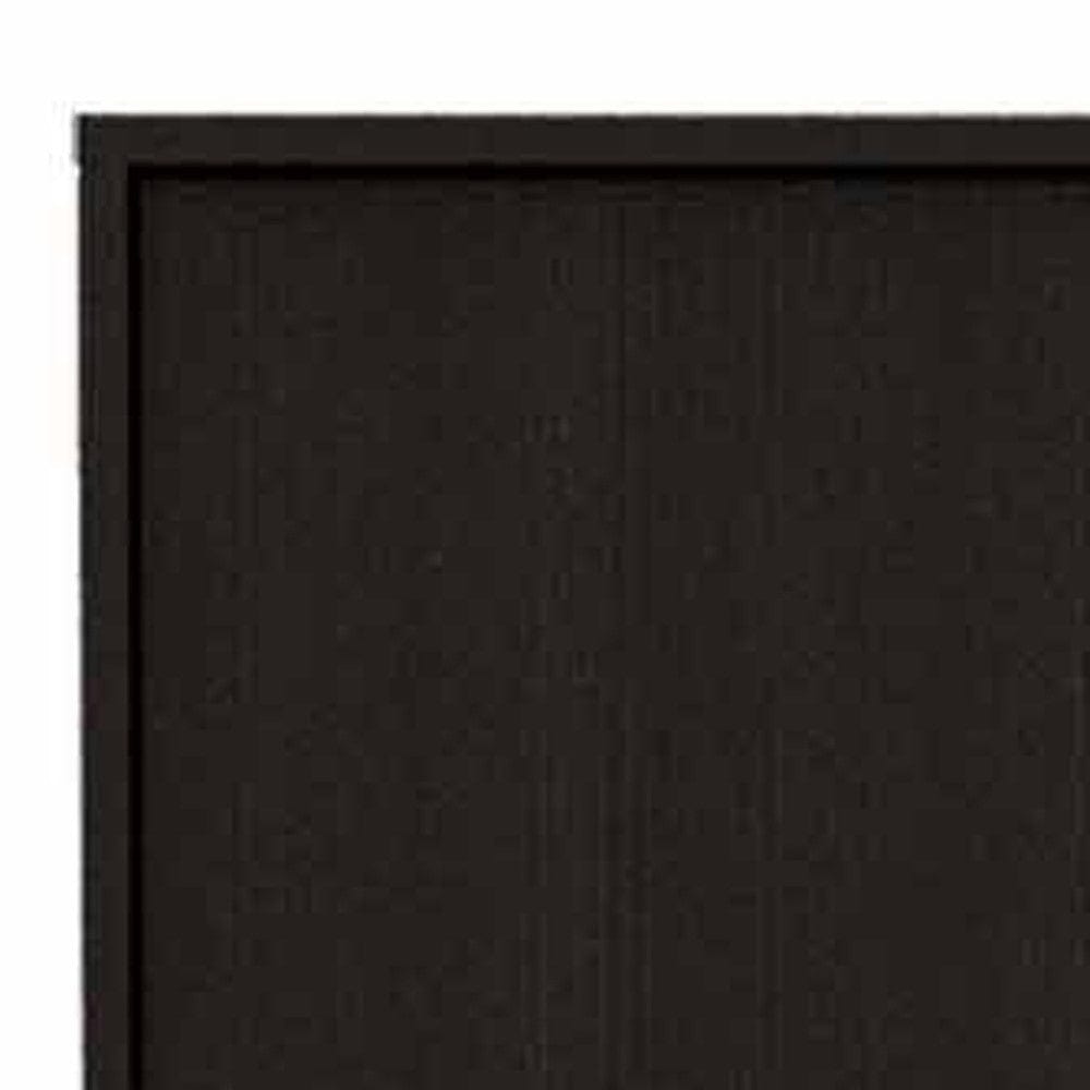 79" Modern Black Pantry Cabinet with Five Shelves - Homeroots