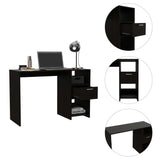 43" Black Computer Desk - Homeroots