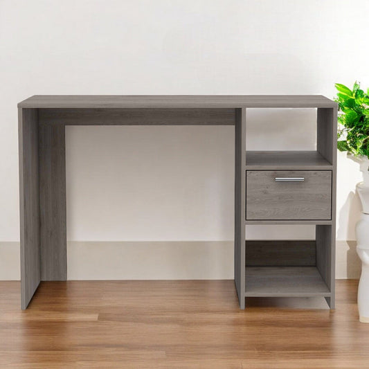 43" Light Gray Computer Desk - Homeroots