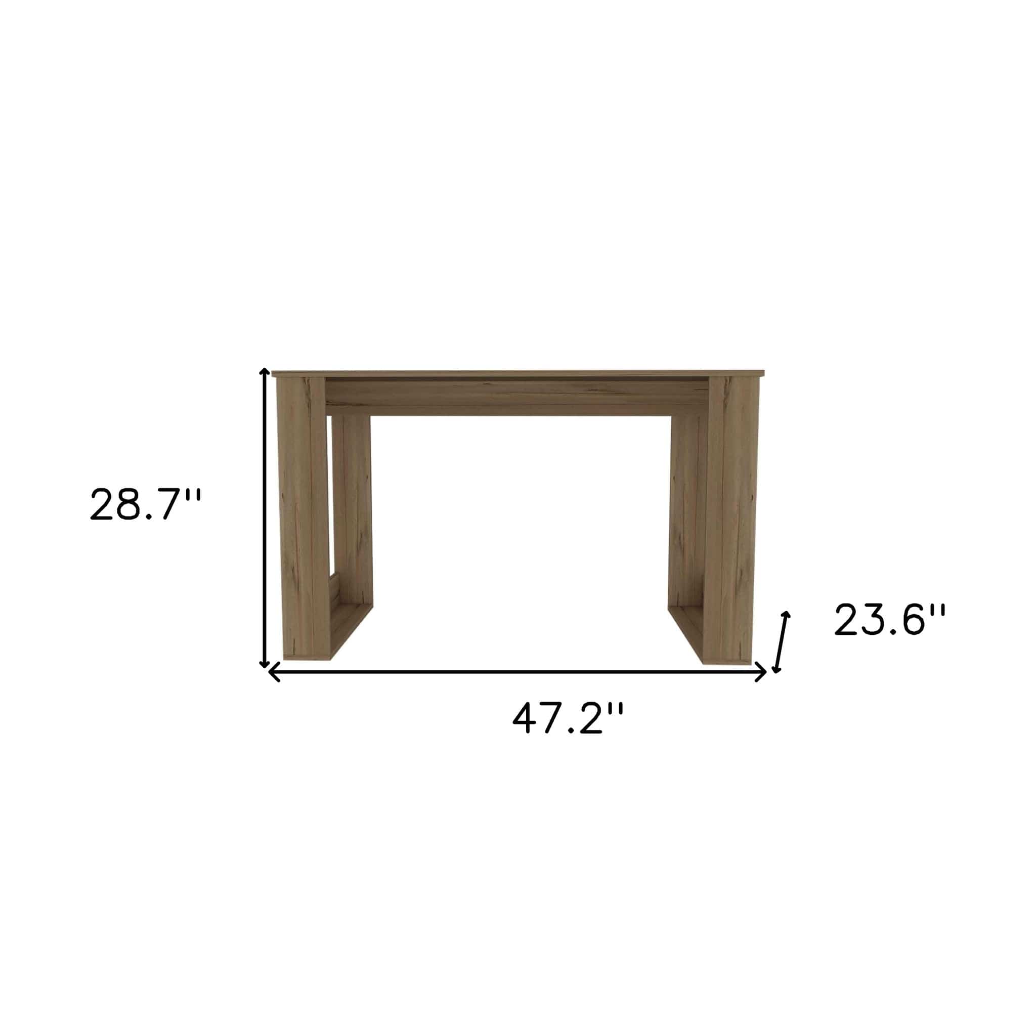 47" Espresso Computer Desk - Homeroots