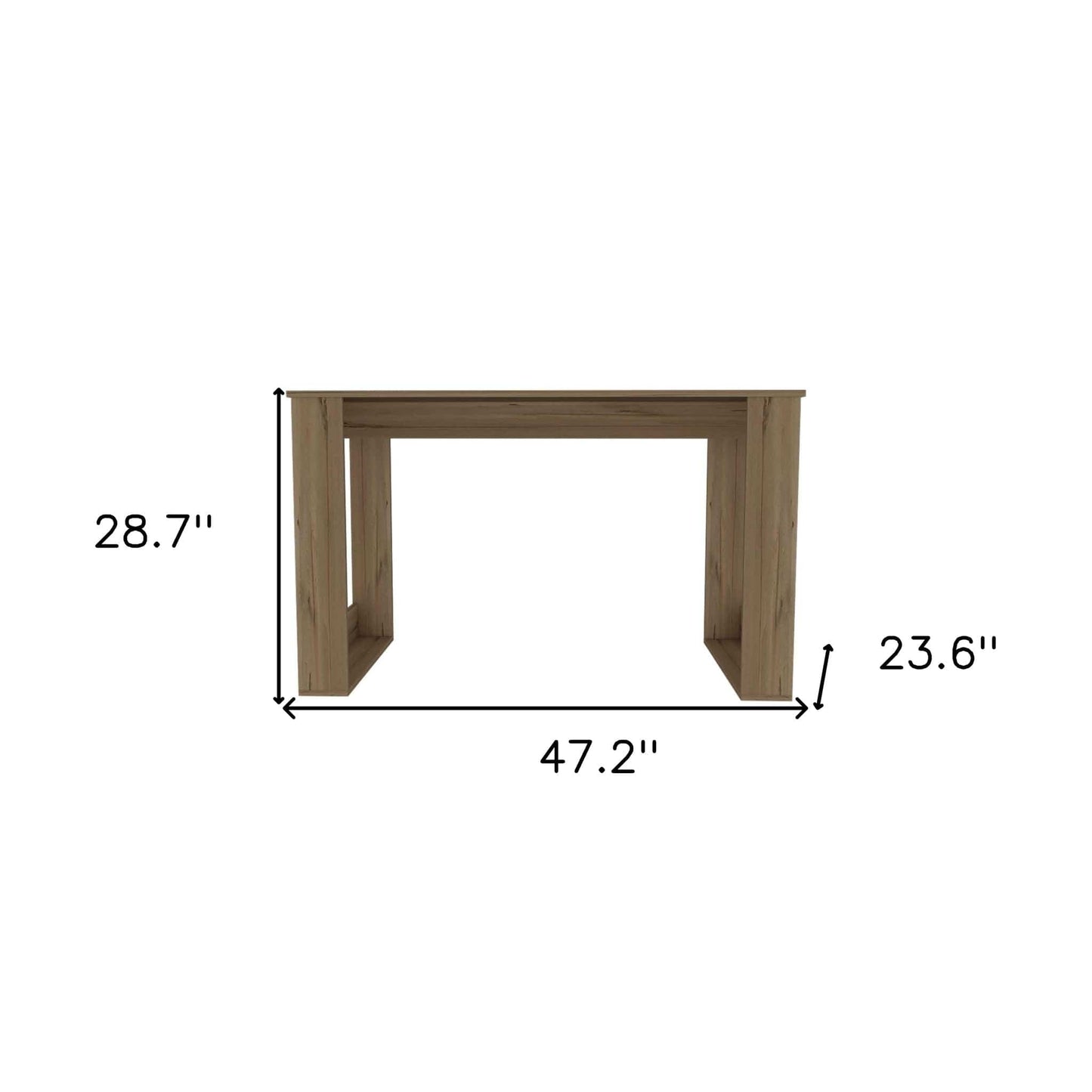 47" Espresso Computer Desk - Homeroots - Flyclothing LLC