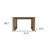 47" Espresso Computer Desk - Homeroots - Flyclothing LLC