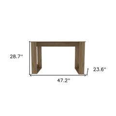 47" Espresso Computer Desk - Homeroots
