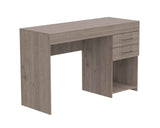 47" Light Gray Computer Desk With Two Drawers - Homeroots