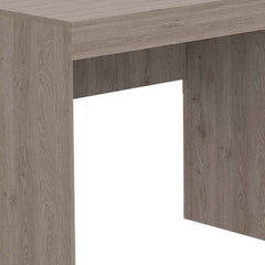 47" Light Gray Computer Desk With Two Drawers - Homeroots