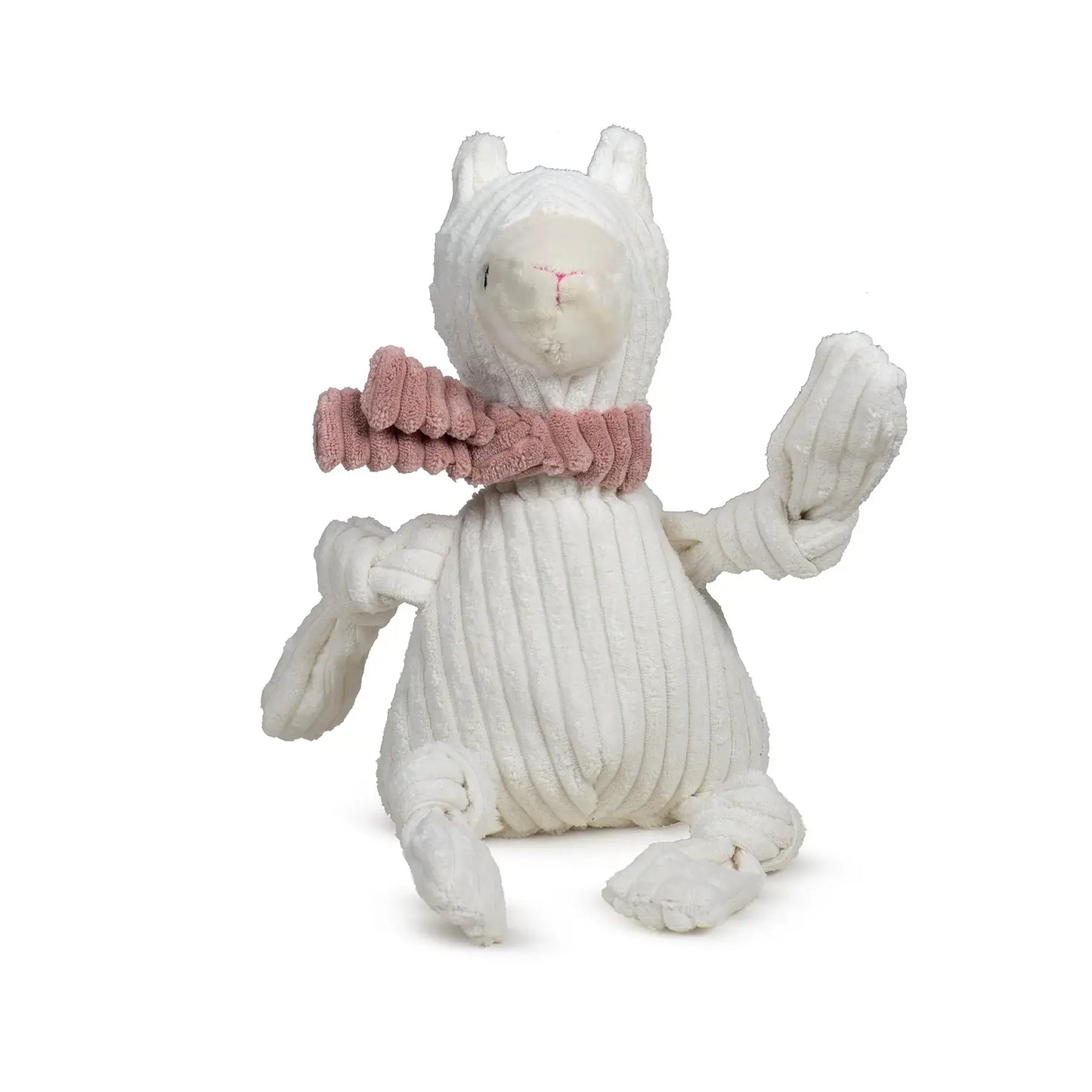 Lillie Llama Knottie® Plush Dog Toy - HuggleHounds - Flyclothing LLC