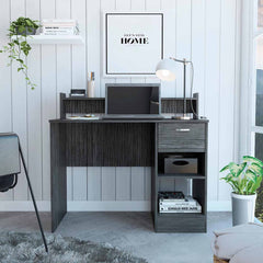 40" Brown Computer Desk - Homeroots