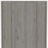 24" Light Gray Floating Desk - Homeroots - Flyclothing LLC
