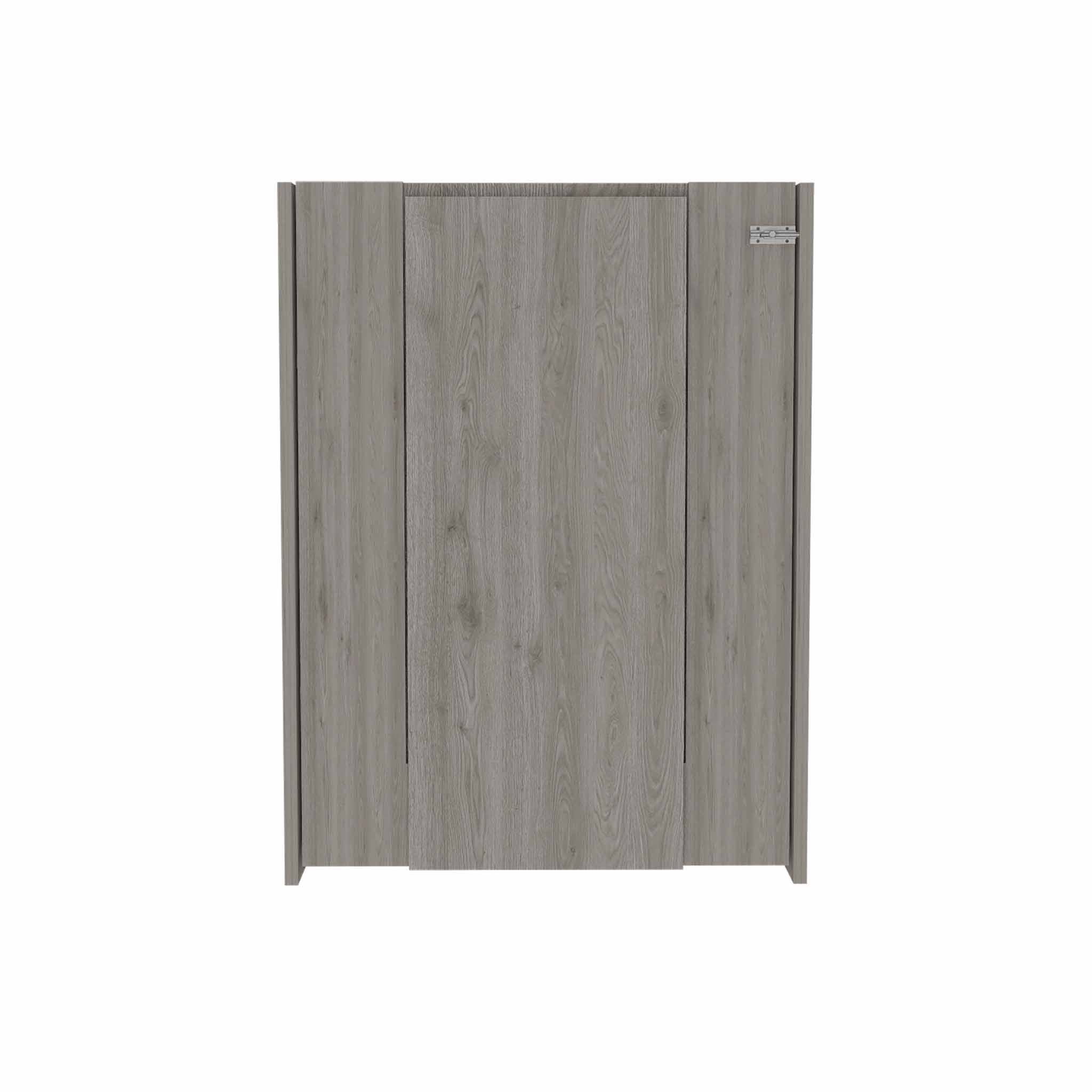 24" Light Gray Floating Desk - Homeroots - Flyclothing LLC