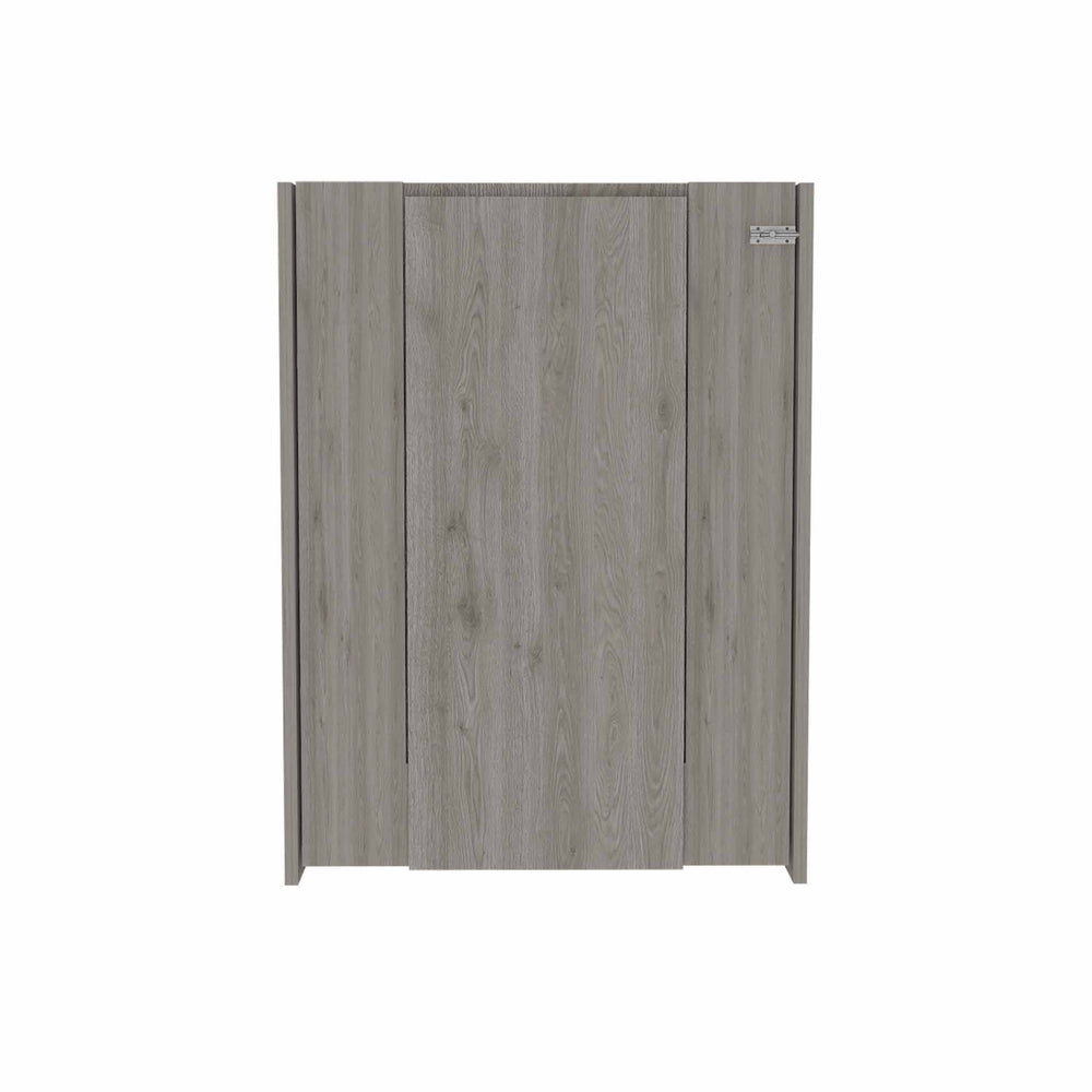 24" Light Gray Floating Desk - Homeroots - Flyclothing LLC