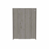 24" Light Gray Floating Desk - Homeroots