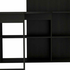 47" Black L Shape Computer Desk - Homeroots