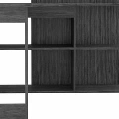 47" Gray L Shape Computer Desk - Homeroots