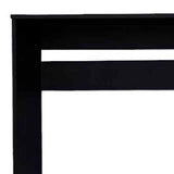 47" Black Computer Desk With Three Drawers - Homeroots - Flyclothing LLC