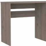 47" Light Gray Computer Desk With Three Drawers - Homeroots