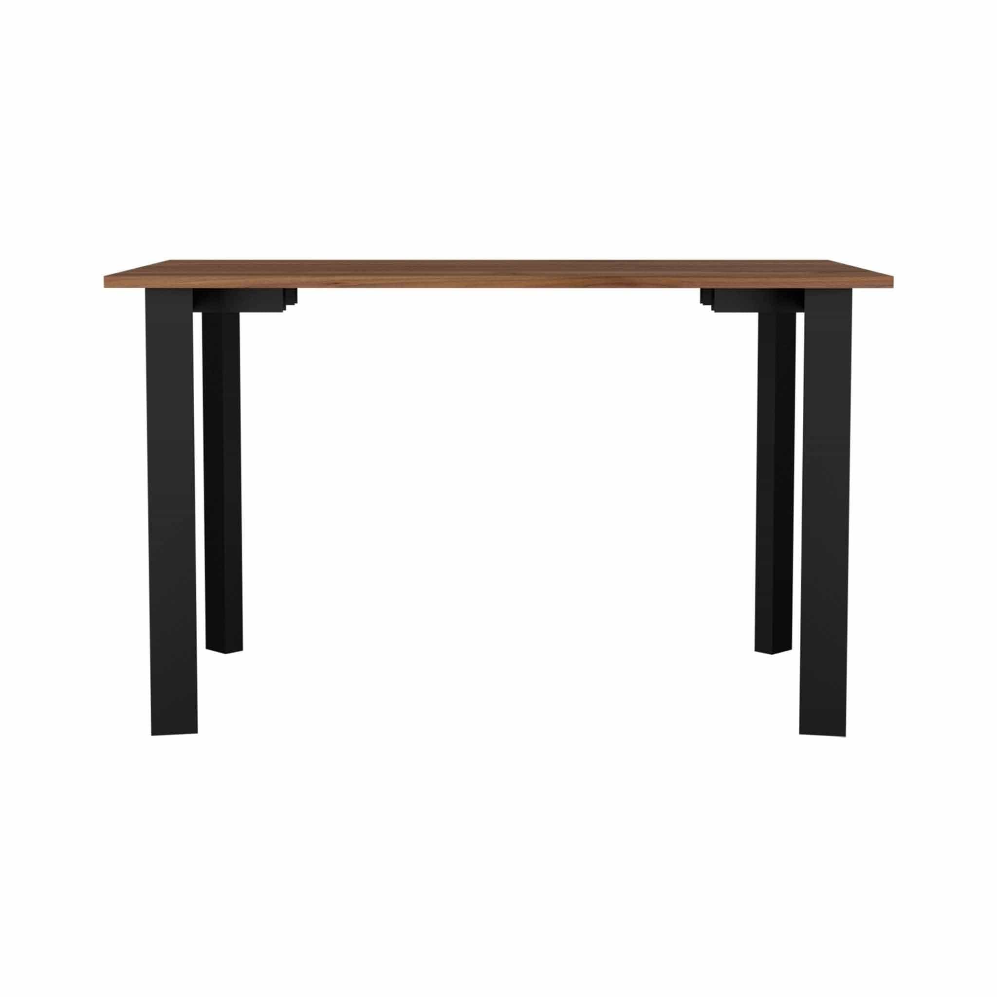 47" Brown and Black Computer Desk - Homeroots