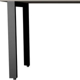 58" Light Gray Computer Desk - Homeroots