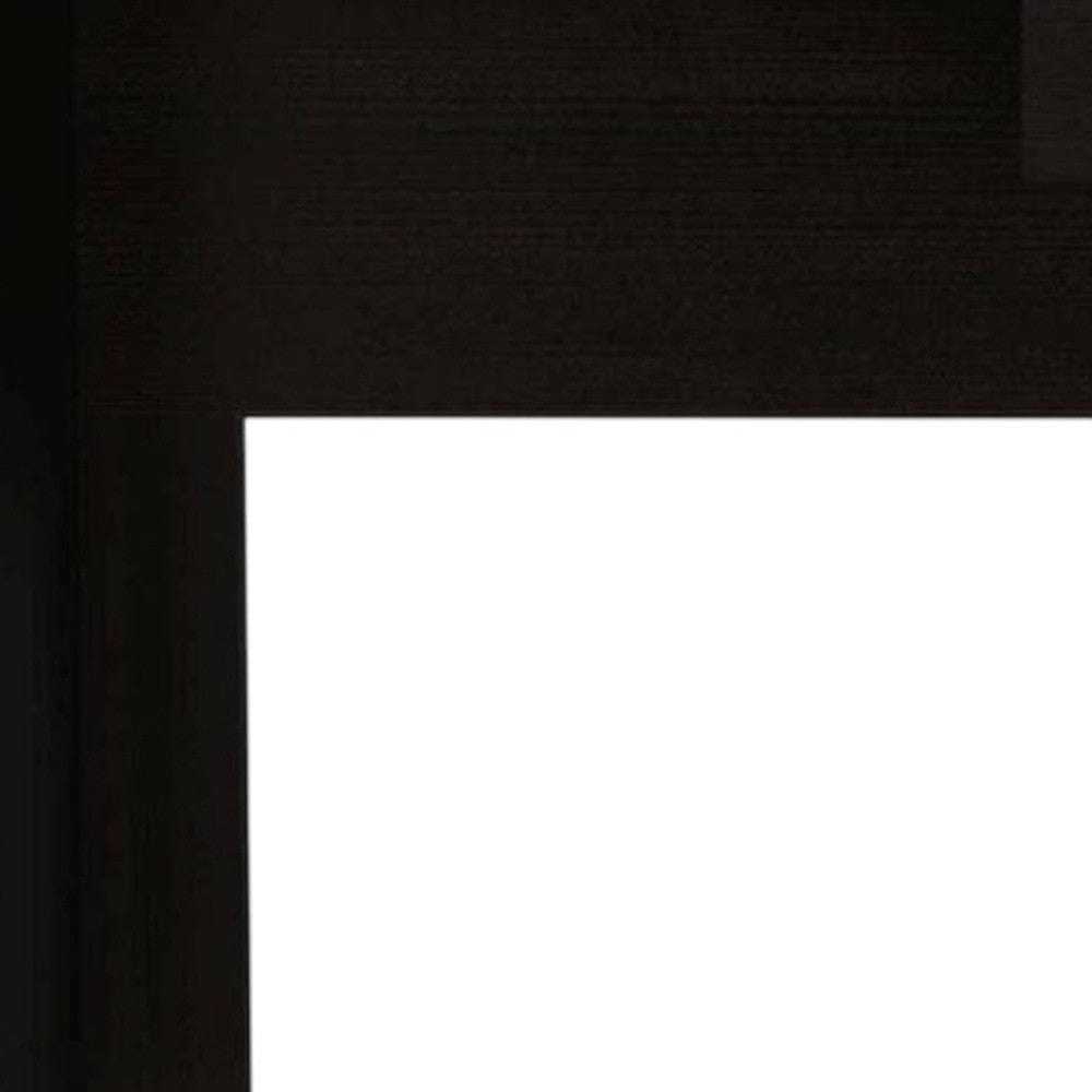 47" Black Computer Desk - Homeroots - Flyclothing LLC