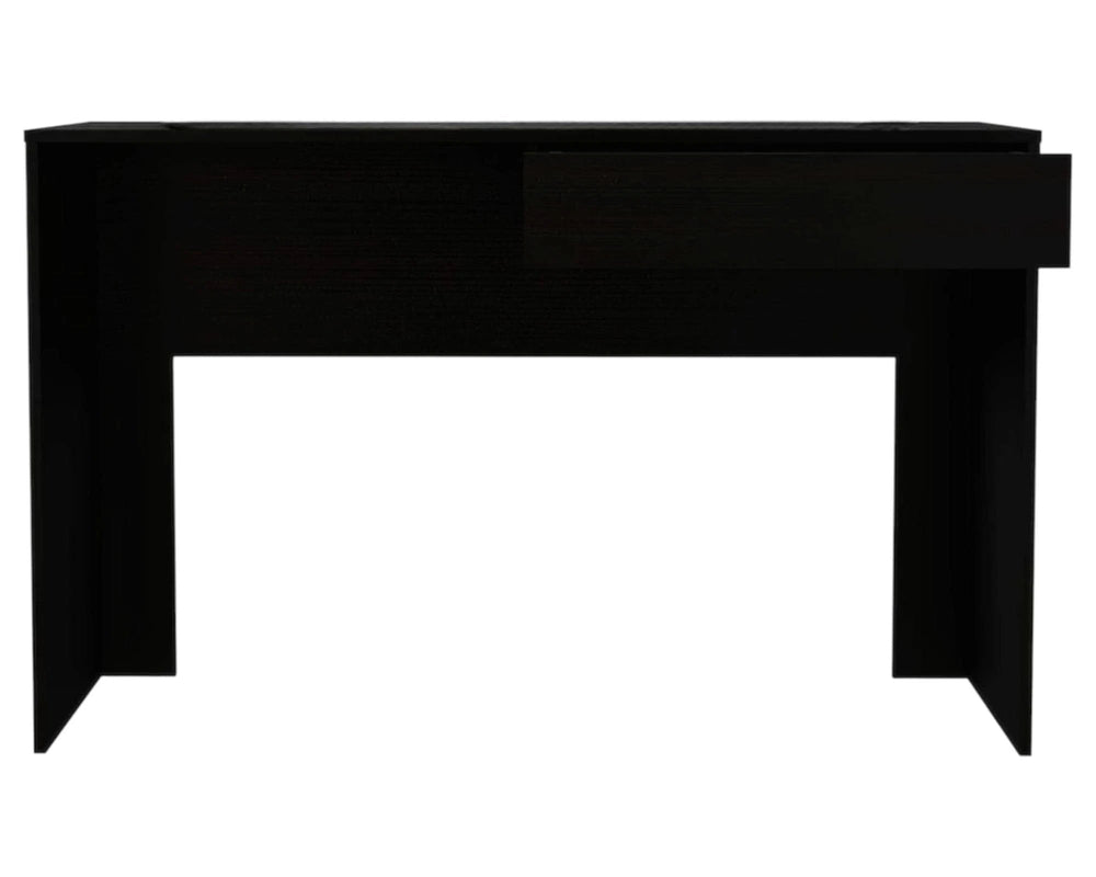47" Black Computer Desk - Homeroots - Flyclothing LLC