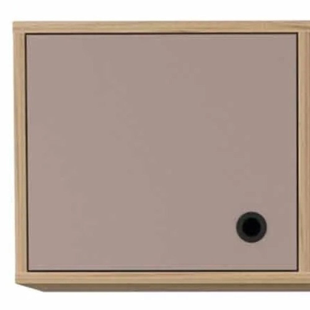 39" Taupe Computer Desk With Two Cabinets Two Drawers - Homeroots - Flyclothing LLC