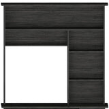 43" Gray Computer Desk - Homeroots - Flyclothing LLC