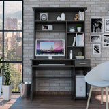 43" Gray Computer Desk - Homeroots - Flyclothing LLC