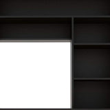 43" Black Computer Desk - Homeroots